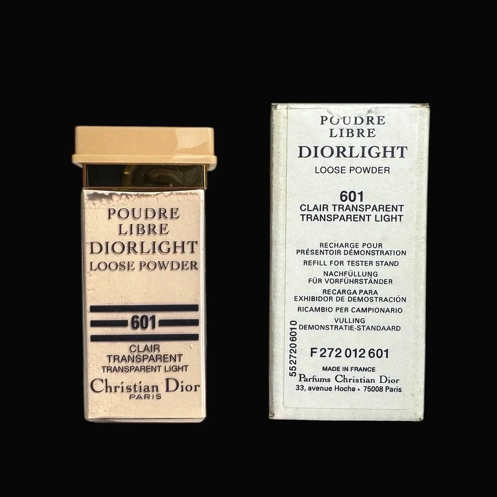 Christian Dior Poudre Libre Diorlight Loose Powder 601 Transparent Light Vintage